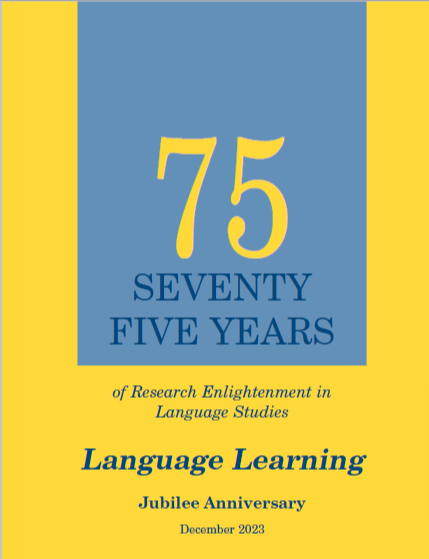 75 years of research enlightenment in language studies (Special Issue)