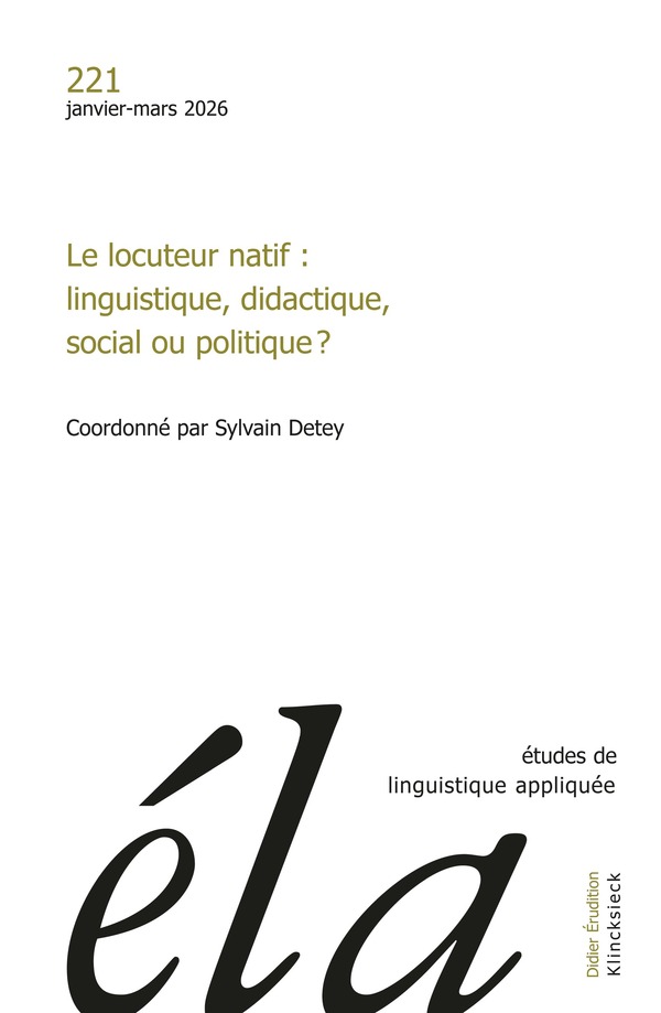 Le locuteur natif : son évaluation sociale de la parole non native en contexte francophone canadien [A native speaker: Social evaluation of second language speech in the Canadian French-speaking context]